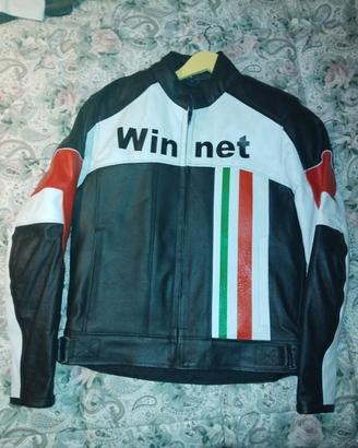 Giubbotto in pelle moto