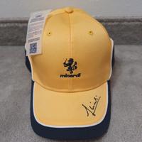 Cappellino autografato Giancarlo Minardi