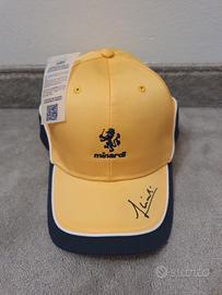 Cappellino autografato Giancarlo Minardi