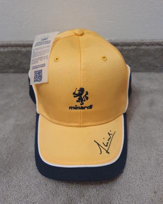 Cappellino autografato Giancarlo Minardi