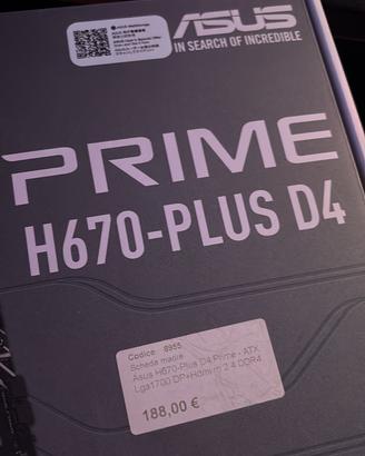 Asus Prime H670-Plus D4