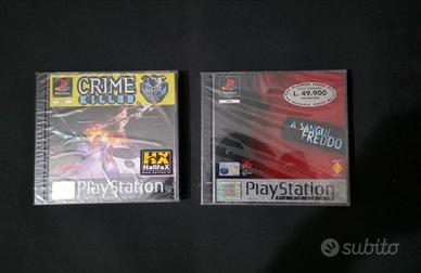 lotto 2 Giochi Ps1 PlayStation 1 Sealed Sigillati 