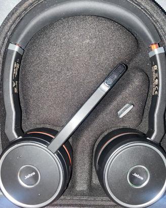 Jabra Evolve 75 MS Wireless Cuffie Stereo