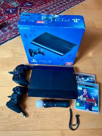 PlayStation 3 + 3 controller e giochi