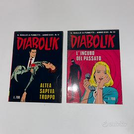 Fumetti Diabolik - Anno XXII- N.11 e 13