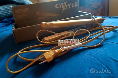 Piastra per lisciare i capelli Corioliss City gold