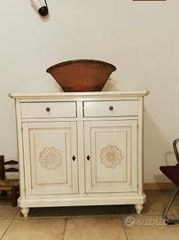 Cristalliera + credenza stile sardo
