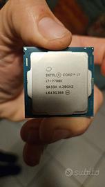 Processore Intel Core I7-7700K 4,2 GHz, SR33A