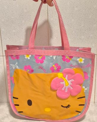 Tote bag collezione vintage  Hello Kitty Havaii 