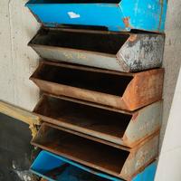 Blocco 9 contenitori industriali loft officina