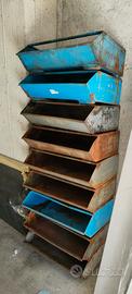 Blocco 9 contenitori industriali loft officina