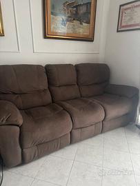 Divano recliner 3 posti Seychelles