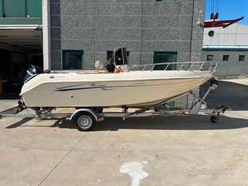 Barca usata Italmar 19 motore mercury 40 rimorchio