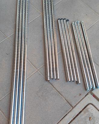 strutture per scaffale in metallo