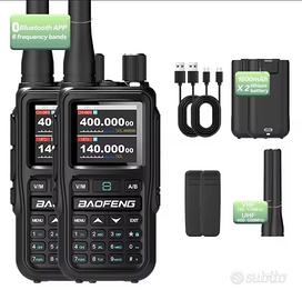 2 walkie talkie Baofeng mini UV 5R Am fm uhf