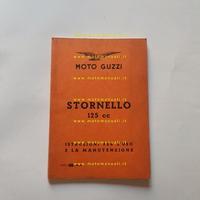Moto Guzzi Stornello 125 Turismo 1960 manuale uso