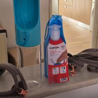 borraccia e collare per cani piccola taglia t