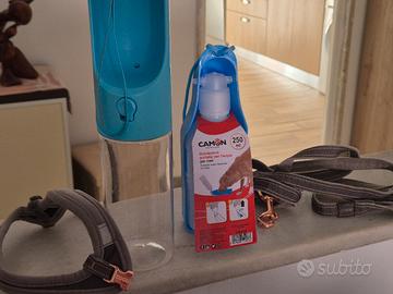 borraccia e collare per cani piccola taglia t