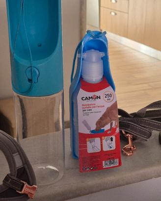 borraccia e collare per cani piccola taglia t