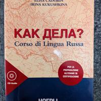 Libro Hoepli Corso di Russo