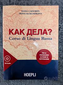 Libro Hoepli Corso di Russo