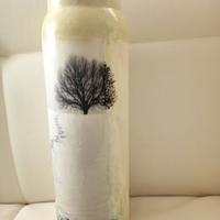 Contenitore/Barattolo in vetro di Ikea, decorato