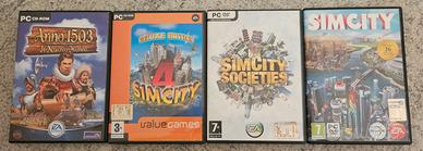Giochi PC  serie SimCity e Anno 1503