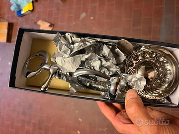 Tastevin e levatappi silver platef