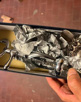 Tastevin e levatappi silver platef