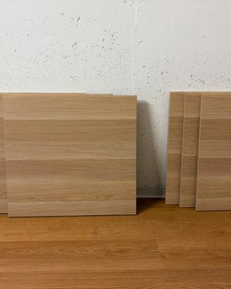 Ante IKEA Besta effetto rovere