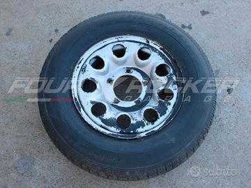 Cerchio in ferro 5,5×15 + pneumatico Suzuki Vitara