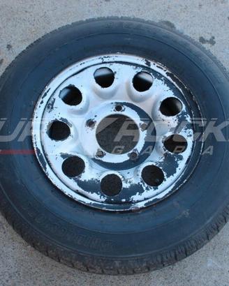 Cerchio in ferro 5,5×15 + pneumatico Suzuki Vitara