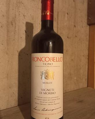 Vino Merlot Roncobello 2016