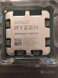 CPU Ryzen 7 7800x3d