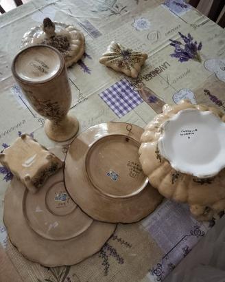Lotto ceramica Gubbio