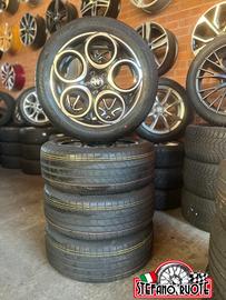 KIT CERCHI IN LEGA +GOMME ALFA ROMEO TONALE DA 18 