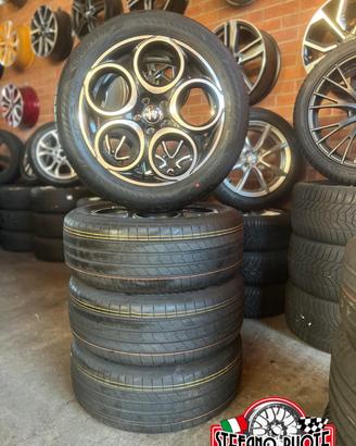 KIT CERCHI IN LEGA +GOMME ALFA ROMEO TONALE DA 18 