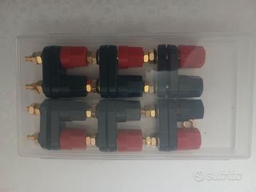 Kit terminali per ampli, cavo di massa giradischi.