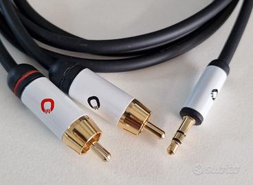 Cavo 2x Spina RCA - Spina jack da 3.5 mm 1.50 mt