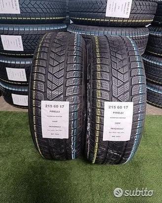 2 gomme 215 60 17 PIRELLI INV RIF1666