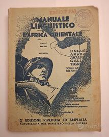 Storico Manuale linguistico per l'Africa Orientale