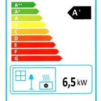 stufa a pellet 6,5 kw