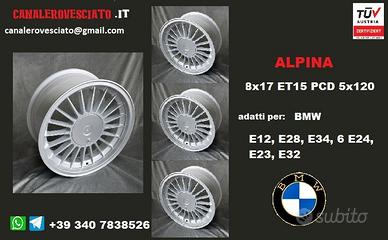 Cerchi alpina 17 pollici bmw serie 6 7