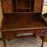 Scrivania noce massello anni 60