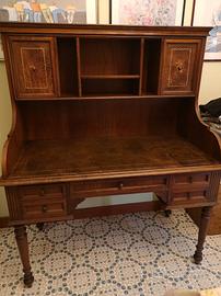 Scrivania noce massello anni 60