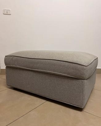 Pouf poggiapiedi contenitore