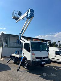 NISSAN CABSTAR 35.12 PIATTAFORMA 20M CON CESTELLO