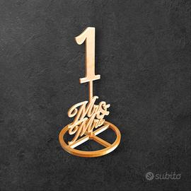 segnaposto segnatavolo per eventi/matrimoni 