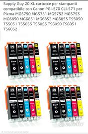 cartucce compatibili con stampante Canon 