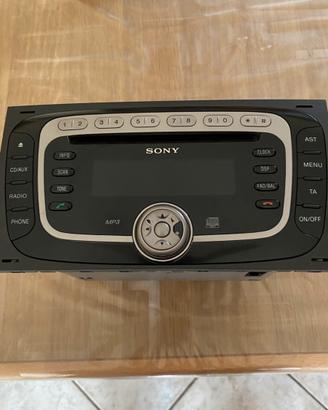 Autoradio Sony CD 3xx Ford,come nuova